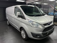 USED 2017 17 FORD TRANSIT CUSTOM 2.0 TDCi 290 Limited Panel Van 5dr Diesel Manual L2 H2 (170 g/km, 128 bhp) Clean Van - NO VAT - Limited