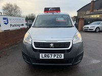 USED 2017 67 PEUGEOT PARTNER 1.6 BlueHDi 854 Professional Panel Van 5dr Diesel Manual L1 (112 g/km, 97.64 bhp) SEVICE HISTORY