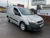 USED 2017 67 PEUGEOT PARTNER 1.6 BlueHDi 854 Professional Panel Van 5dr Diesel Manual L1 (112 g/km, 97.64 bhp) SEVICE HISTORY