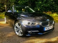 USED 2013 63 BMW 3 SERIES 3.0 330d Luxury Touring 5dr Diesel Auto xDrive Euro 5 (s/s) (258 ps) 4X4 X-DRIVE // PANORAMIC ROOF // HIGH BEAM ASSIST//ELEC TAIL GATE//HEATED FULL CREAM HEATED LEATHER SEATING//LIT DOOR HANDLES//PADDLE SHIFT//FULL BMW/SPECIALIST SERVICE HISTORY//BLUETOOTH//PARK SENSORS//4X4//STUNNING CAR//NEW STOPSTART BATTERY RECENTLY FITTED//ELEC FOLD DOOR MIRRORS// Auto xDrive 4X4  (s/s) 258 BHP//PANORAMIC ROOF//HIGH BEAM ASSIST//ELECTRIC TAIL GATE // HEATED FULL CREAM LEATHER SEATING//LIT DOOR HANDLES//PADDLE SHFT//FULL BMW SERVICE HISTORY//BLUETOOTH//PARK SENSORS//4X4//STUNNING CAR