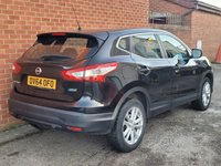 USED 2014 64 NISSAN QASHQAI 1.5 dCi Acenta SUV 5dr Diesel Manual 2WD Euro 5 (s/s) (110 ps) &pound;0 TAX - LOW MILES - HISTORY