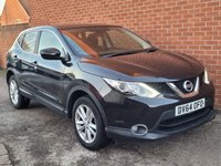 USED 2014 64 NISSAN QASHQAI 1.5 dCi Acenta SUV 5dr Diesel Manual 2WD Euro 5 (s/s) (110 ps) &pound;0 TAX - LOW MILES - HISTORY