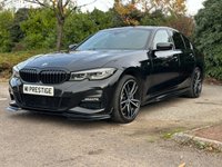 USED 2021 70 BMW 3 SERIES 2.0 330e 12kWh M Sport Saloon 4dr Petrol Plug-in Hybrid Auto Euro 6 (s/s) (292 ps) APPLE-M SPORT PRO-FSH-HTD LEATHER