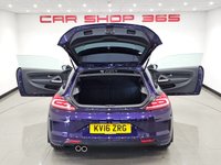 USED 2016 16 VOLKSWAGEN SCIROCCO 2.0 TDI BlueMotion Tech R-Line Hatchback 3dr Diesel DSG Euro 6 (s/s) (184 ps) + NAV + PANORAMIC E/SUNROOF + HEATED LEATHER SPORT SEATS + CRUISE + BLUETOOTH + MULTIMEDIA + F/R PARK AID + PRIVACY + BODY KIT + 19S 19S+PAN ROOF+F/R PARK+HEATED LEATHERS+NAV+CRUISE+BT