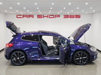 USED 2016 16 VOLKSWAGEN SCIROCCO 2.0 TDI BlueMotion Tech R-Line Hatchback 3dr Diesel DSG Euro 6 (s/s) (184 ps) + NAV + PANORAMIC E/SUNROOF + HEATED LEATHER SPORT SEATS + CRUISE + BLUETOOTH + MULTIMEDIA + F/R PARK AID + PRIVACY + BODY KIT + 19S 19S+PAN ROOF+F/R PARK+HEATED LEATHERS+NAV+CRUISE+BT