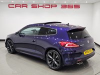USED 2016 16 VOLKSWAGEN SCIROCCO 2.0 TDI BlueMotion Tech R-Line Hatchback 3dr Diesel DSG Euro 6 (s/s) (184 ps) + NAV + PANORAMIC E/SUNROOF + HEATED LEATHER SPORT SEATS + CRUISE + BLUETOOTH + MULTIMEDIA + F/R PARK AID + PRIVACY + BODY KIT + 19S 19S+PAN ROOF+F/R PARK+HEATED LEATHERS+NAV+CRUISE+BT