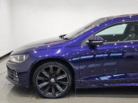 USED 2016 16 VOLKSWAGEN SCIROCCO 2.0 TDI BlueMotion Tech R-Line Hatchback 3dr Diesel DSG Euro 6 (s/s) (184 ps) + NAV + PANORAMIC E/SUNROOF + HEATED LEATHER SPORT SEATS + CRUISE + BLUETOOTH + MULTIMEDIA + F/R PARK AID + PRIVACY + BODY KIT + 19S 19S+PAN ROOF+F/R PARK+HEATED LEATHERS+NAV+CRUISE+BT