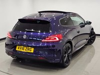 USED 2016 16 VOLKSWAGEN SCIROCCO 2.0 TDI BlueMotion Tech R-Line Hatchback 3dr Diesel DSG Euro 6 (s/s) (184 ps) + NAV + PANORAMIC E/SUNROOF + HEATED LEATHER SPORT SEATS + CRUISE + BLUETOOTH + MULTIMEDIA + F/R PARK AID + PRIVACY + BODY KIT + 19S 19S+PAN ROOF+F/R PARK+HEATED LEATHERS+NAV+CRUISE+BT