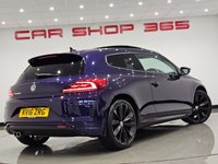 USED 2016 16 VOLKSWAGEN SCIROCCO 2.0 TDI BlueMotion Tech R-Line Hatchback 3dr Diesel DSG Euro 6 (s/s) (184 ps) + NAV + PANORAMIC E/SUNROOF + HEATED LEATHER SPORT SEATS + CRUISE + BLUETOOTH + MULTIMEDIA + F/R PARK AID + PRIVACY + BODY KIT + 19S 19S+PAN ROOF+F/R PARK+HEATED LEATHERS+NAV+CRUISE+BT