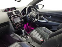 USED 2016 16 VOLKSWAGEN SCIROCCO 2.0 TDI BlueMotion Tech R-Line Hatchback 3dr Diesel DSG Euro 6 (s/s) (184 ps) + NAV + PANORAMIC E/SUNROOF + HEATED LEATHER SPORT SEATS + CRUISE + BLUETOOTH + MULTIMEDIA + F/R PARK AID + PRIVACY + BODY KIT + 19S 19S+PAN ROOF+F/R PARK+HEATED LEATHERS+NAV+CRUISE+BT