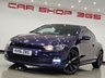 USED 2016 16 VOLKSWAGEN SCIROCCO 2.0 TDI BlueMotion Tech R-Line Hatchback 3dr Diesel DSG Euro 6 (s/s) (184 ps) + NAV + PANORAMIC E/SUNROOF + HEATED LEATHER SPORT SEATS + CRUISE + BLUETOOTH + MULTIMEDIA + F/R PARK AID + PRIVACY + BODY KIT + 19S 19S+PAN ROOF+F/R PARK+HEATED LEATHERS+NAV+CRUISE+BT