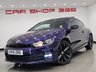 USED 2016 16 VOLKSWAGEN SCIROCCO 2.0 TDI BlueMotion Tech R-Line Hatchback 3dr Diesel DSG Euro 6 (s/s) (184 ps) + NAV + PANORAMIC E/SUNROOF + HEATED LEATHER SPORT SEATS + CRUISE + BLUETOOTH + MULTIMEDIA + F/R PARK AID + PRIVACY + BODY KIT + 19S 19S+PAN ROOF+F/R PARK+HEATED LEATHERS+NAV+CRUISE+BT