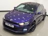 USED 2016 16 VOLKSWAGEN SCIROCCO 2.0 TDI BlueMotion Tech R-Line Hatchback 3dr Diesel DSG Euro 6 (s/s) (184 ps) + NAV + PANORAMIC E/SUNROOF + HEATED LEATHER SPORT SEATS + CRUISE + BLUETOOTH + MULTIMEDIA + F/R PARK AID + PRIVACY + BODY KIT + 19S 19S+PAN ROOF+F/R PARK+HEATED LEATHERS+NAV+CRUISE+BT