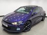 USED 2016 16 VOLKSWAGEN SCIROCCO 2.0 TDI BlueMotion Tech R-Line Hatchback 3dr Diesel DSG Euro 6 (s/s) (184 ps) + NAV + PANORAMIC E/SUNROOF + HEATED LEATHER SPORT SEATS + CRUISE + BLUETOOTH + MULTIMEDIA + F/R PARK AID + PRIVACY + BODY KIT + 19S 19S+PAN ROOF+F/R PARK+HEATED LEATHERS+NAV+CRUISE+BT