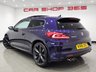 USED 2016 16 VOLKSWAGEN SCIROCCO 2.0 TDI BlueMotion Tech R-Line Hatchback 3dr Diesel DSG Euro 6 (s/s) (184 ps) + NAV + PANORAMIC E/SUNROOF + HEATED LEATHER SPORT SEATS + CRUISE + BLUETOOTH + MULTIMEDIA + F/R PARK AID + PRIVACY + BODY KIT + 19S 19S+PAN ROOF+F/R PARK+HEATED LEATHERS+NAV+CRUISE+BT