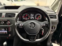 USED 2019 69 VOLKSWAGEN CADDY MAXI LIFE 2.0 TDI MPV 5dr Diesel DSG Euro 6 (s/s) (102 ps) 7 SEATS+PARK+BLUETOOTH+FSH!!!