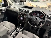 USED 2019 69 VOLKSWAGEN CADDY MAXI LIFE 2.0 TDI MPV 5dr Diesel DSG Euro 6 (s/s) (102 ps) 7 SEATS+PARK+BLUETOOTH+FSH!!!