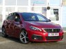 USED 2018 18 PEUGEOT 308 2.0 BlueHDi GT Line Hatchback 5dr Diesel EAT Euro 6 (s/s) (150 ps) DAB RADIO, ALLOYS, PART LEATHER