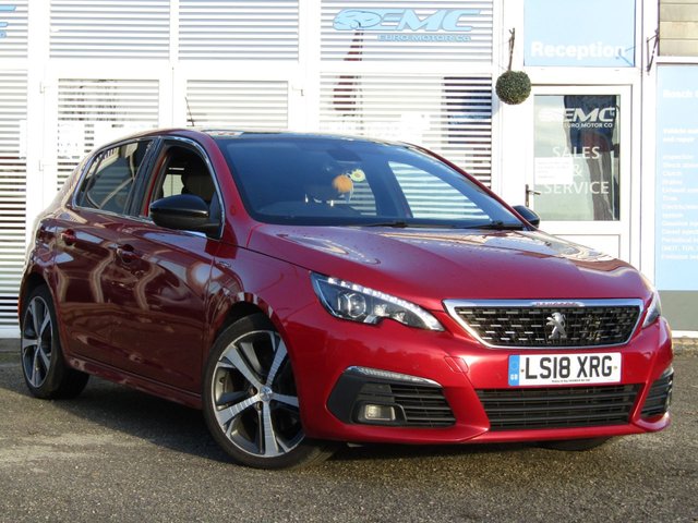 2018 18 Peugeot 308 2.0 BlueHDi GT Line Hatchback 5dr Diesel EAT Euro 6 (s/s) (150 ps)