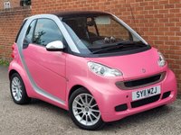USED 2011 11 SMART FORTWO 1.0 MHD Passion Coupe 2dr Petrol SoftTouch Euro 5 (s/s) (71 bhp) 