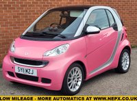USED 2011 11 SMART FORTWO 1.0 MHD Passion Coupe 2dr Petrol SoftTouch Euro 5 (s/s) (71 bhp) 