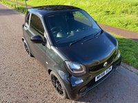 USED 2016 66 SMART FORTWO 0.9T Edition Black Coupe 2dr Petrol Twinamic Euro 6 (s/s) (90 ps) BLUETOOTH-PARK SENSOR-CRUISE-&pound;0 TAX