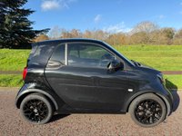 USED 2016 66 SMART FORTWO 0.9T Edition Black Coupe 2dr Petrol Twinamic Euro 6 (s/s) (90 ps) BLUETOOTH-PARK SENSOR-CRUISE-&pound;0 TAX