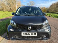 USED 2016 66 SMART FORTWO 0.9T Edition Black Coupe 2dr Petrol Twinamic Euro 6 (s/s) (90 ps) BLUETOOTH-PARK SENSOR-CRUISE-&pound;0 TAX