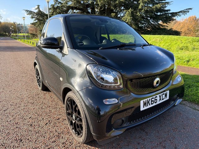 2016 66 Smart Fortwo 0.9T Edition Black Coupe 2dr Petrol Twinamic Euro 6 (s/s) (90 ps)