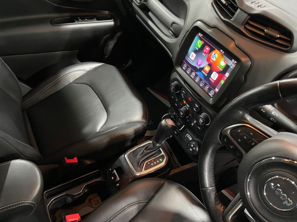 USED 2020 70 JEEP RENEGADE 1.3 GSE T4 11.4kWh Limited SUV 5dr Petrol Plug-in Hybrid Auto 4xe Euro 6 (s/s) (190 ps) APPLE CARPLAY+NAV+F/LEATHER+XENON