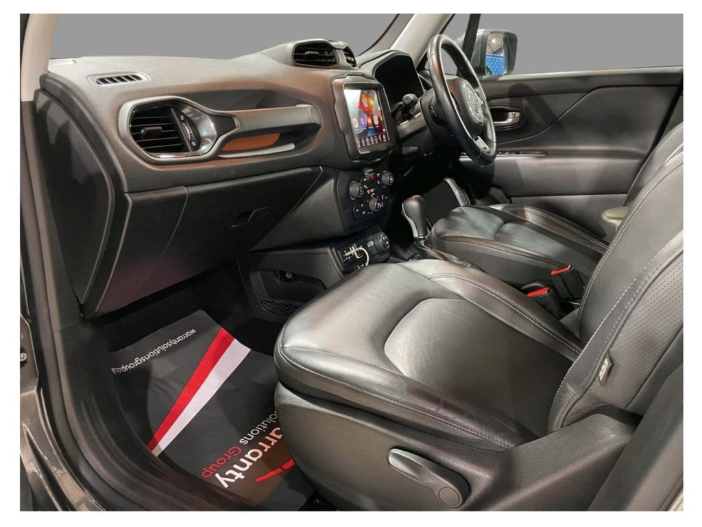 USED 2020 70 JEEP RENEGADE 1.3 GSE T4 11.4kWh Limited SUV 5dr Petrol Plug-in Hybrid Auto 4xe Euro 6 (s/s) (190 ps) APPLE CARPLAY+NAV+F/LEATHER+XENON