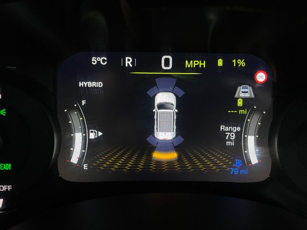 USED 2020 70 JEEP RENEGADE 1.3 GSE T4 11.4kWh Limited SUV 5dr Petrol Plug-in Hybrid Auto 4xe Euro 6 (s/s) (190 ps) APPLE CARPLAY+NAV+F/LEATHER+XENON