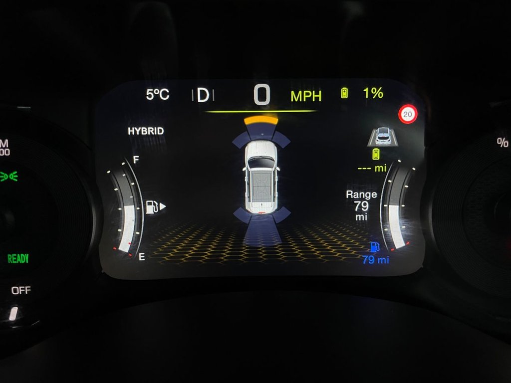 USED 2020 70 JEEP RENEGADE 1.3 GSE T4 11.4kWh Limited SUV 5dr Petrol Plug-in Hybrid Auto 4xe Euro 6 (s/s) (190 ps) APPLE CARPLAY+NAV+F/LEATHER+XENON
