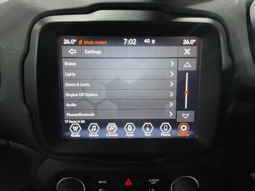 USED 2020 70 JEEP RENEGADE 1.3 GSE T4 11.4kWh Limited SUV 5dr Petrol Plug-in Hybrid Auto 4xe Euro 6 (s/s) (190 ps) APPLE CARPLAY+NAV+F/LEATHER+XENON