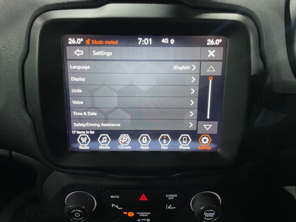 USED 2020 70 JEEP RENEGADE 1.3 GSE T4 11.4kWh Limited SUV 5dr Petrol Plug-in Hybrid Auto 4xe Euro 6 (s/s) (190 ps) APPLE CARPLAY+NAV+F/LEATHER+XENON