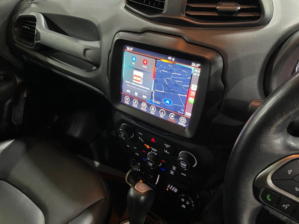 USED 2020 70 JEEP RENEGADE 1.3 GSE T4 11.4kWh Limited SUV 5dr Petrol Plug-in Hybrid Auto 4xe Euro 6 (s/s) (190 ps) APPLE CARPLAY+NAV+F/LEATHER+XENON