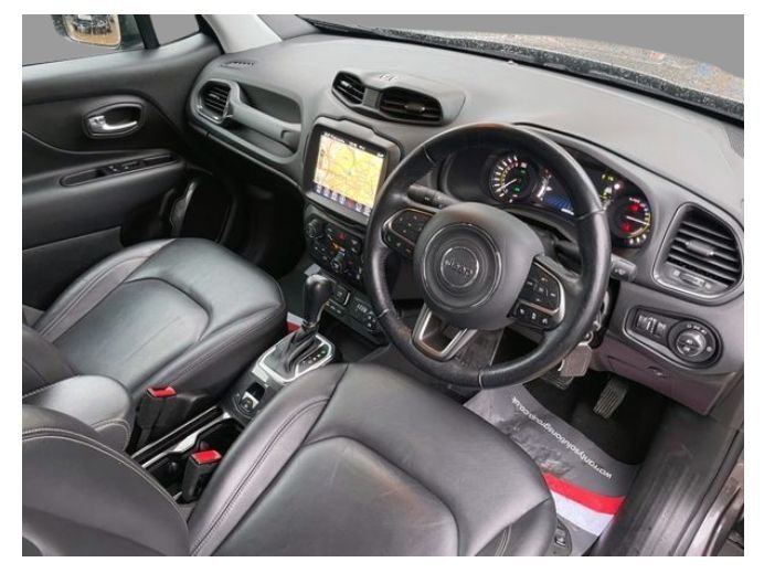 USED 2020 70 JEEP RENEGADE 1.3 GSE T4 11.4kWh Limited SUV 5dr Petrol Plug-in Hybrid Auto 4xe Euro 6 (s/s) (190 ps) APPLE CARPLAY+NAV+F/LEATHER+XENON