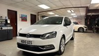 USED 2015 15 VOLKSWAGEN POLO 1.2 TSI BlueMotion Tech SE Design Hatchback 5dr Petrol Manual Euro 6 (s/s) (90 ps) LOW RATE FINANCE AVAILABLE + RAC PLATINUM WARRANTY INCLUDED