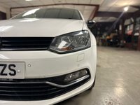 USED 2015 15 VOLKSWAGEN POLO 1.2 TSI BlueMotion Tech SE Design Hatchback 5dr Petrol Manual Euro 6 (s/s) (90 ps) LOW RATE FINANCE AVAILABLE + RAC PLATINUM WARRANTY INCLUDED