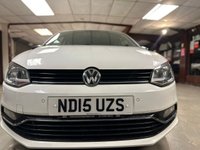 USED 2015 15 VOLKSWAGEN POLO 1.2 TSI BlueMotion Tech SE Design Hatchback 5dr Petrol Manual Euro 6 (s/s) (90 ps) LOW RATE FINANCE AVAILABLE + RAC PLATINUM WARRANTY INCLUDED