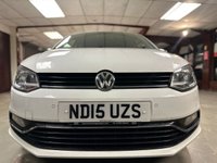 USED 2015 15 VOLKSWAGEN POLO 1.2 TSI BlueMotion Tech SE Design Hatchback 5dr Petrol Manual Euro 6 (s/s) (90 ps) LOW RATE FINANCE AVAILABLE + RAC PLATINUM WARRANTY INCLUDED