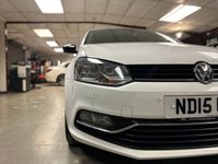 USED 2015 15 VOLKSWAGEN POLO 1.2 TSI BlueMotion Tech SE Design Hatchback 5dr Petrol Manual Euro 6 (s/s) (90 ps) LOW RATE FINANCE AVAILABLE + RAC PLATINUM WARRANTY INCLUDED