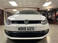 USED 2015 15 VOLKSWAGEN POLO 1.2 TSI BlueMotion Tech SE Design Hatchback 5dr Petrol Manual Euro 6 (s/s) (90 ps) LOW RATE FINANCE AVAILABLE + RAC PLATINUM WARRANTY INCLUDED