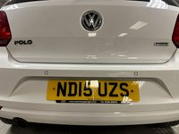 USED 2015 15 VOLKSWAGEN POLO 1.2 TSI BlueMotion Tech SE Design Hatchback 5dr Petrol Manual Euro 6 (s/s) (90 ps) LOW RATE FINANCE AVAILABLE + RAC PLATINUM WARRANTY INCLUDED
