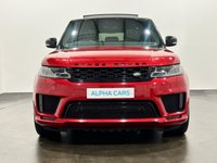 USED 2018 18 LAND ROVER RANGE ROVER SPORT 3.0 SD V6 Autobiography Dynamic SUV 5dr Diesel Auto 4WD Euro 6 (s/s) (306 ps) High Specification 3.0 306 BHP Euro 6 Striking Firenze Red Metallic, Narvik Black Pack, Panoramic Sliding Sunroof,Cold Climate Pack