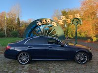 USED 2018 18 MERCEDES-BENZ E-CLASS 3.0 E350d V6 AMG Line (Premium) Saloon 4dr Diesel G-Tronic+ Euro 6 (s/s) (258 ps) BIG SPEC 2018 MERCEDES E350 AMG-LINE PREMIUM 4DR  - 9SPD AUTOMATIC - FULL BLACK LEATHER - 2 FORMER KEEPER - FULL MERCEDES SERVICE HISTORY - COST NEW IN EXCESS OF &pound;52K - NOW RETAILLING FOR A FRACTION OF THAT FIGURE !!!
