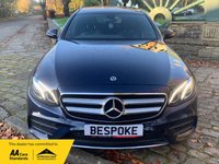 USED 2018 18 MERCEDES-BENZ E-CLASS 3.0 E350d V6 AMG Line (Premium) Saloon 4dr Diesel G-Tronic+ Euro 6 (s/s) (258 ps) BIG SPEC 2018 MERCEDES E350 AMG-LINE PREMIUM 4DR  - 9SPD AUTOMATIC - FULL BLACK LEATHER - 2 FORMER KEEPER - FULL MERCEDES SERVICE HISTORY - COST NEW IN EXCESS OF &pound;52K - NOW RETAILLING FOR A FRACTION OF THAT FIGURE !!!