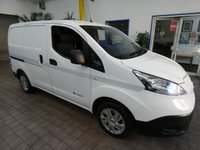 USED 2019 19 NISSAN e-NV200 40kWh Acenta Panel Van 5dr Electric Auto SWB (Quick Charge) (109 ps) &pound;0 ROAD TAX AIR CON CRUISE CONTROL REAR VIEW CAMERA 1 OWNER WARRANTY GENUINE LOW MILES