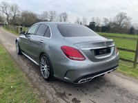 USED 2015 63 MERCEDES-BENZ C-CLASS 4.0 C63 V8 BiTurbo AMG S (Premium) Saloon 4dr Petrol SpdS MCT Euro 6 (s/s) (510 ps) BUCKET SEATS, CARBON, PAN ROOF