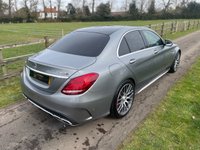 USED 2015 63 MERCEDES-BENZ C-CLASS 4.0 C63 V8 BiTurbo AMG S (Premium) Saloon 4dr Petrol SpdS MCT Euro 6 (s/s) (510 ps) BUCKET SEATS, CARBON, PAN ROOF